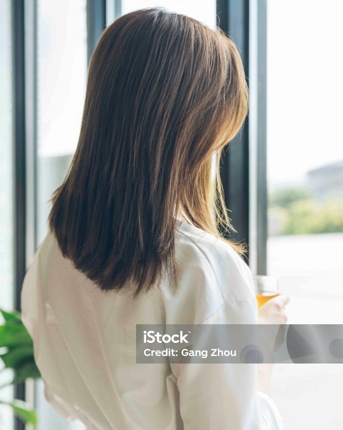 ロングヘアーの女性