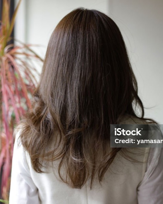 ロングヘアーの女性