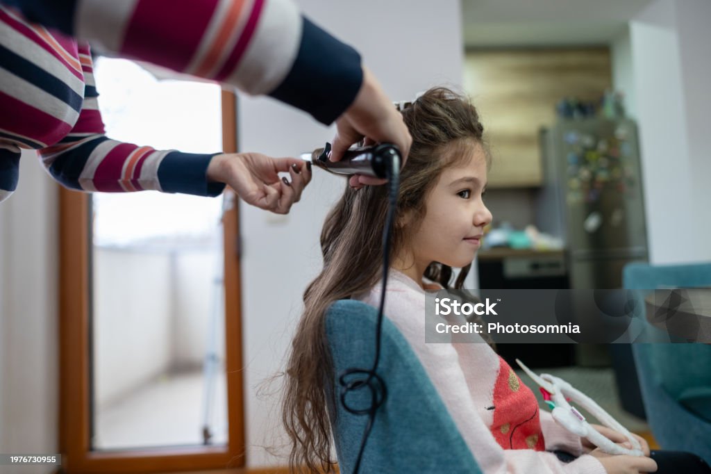 ロングヘアーの女性